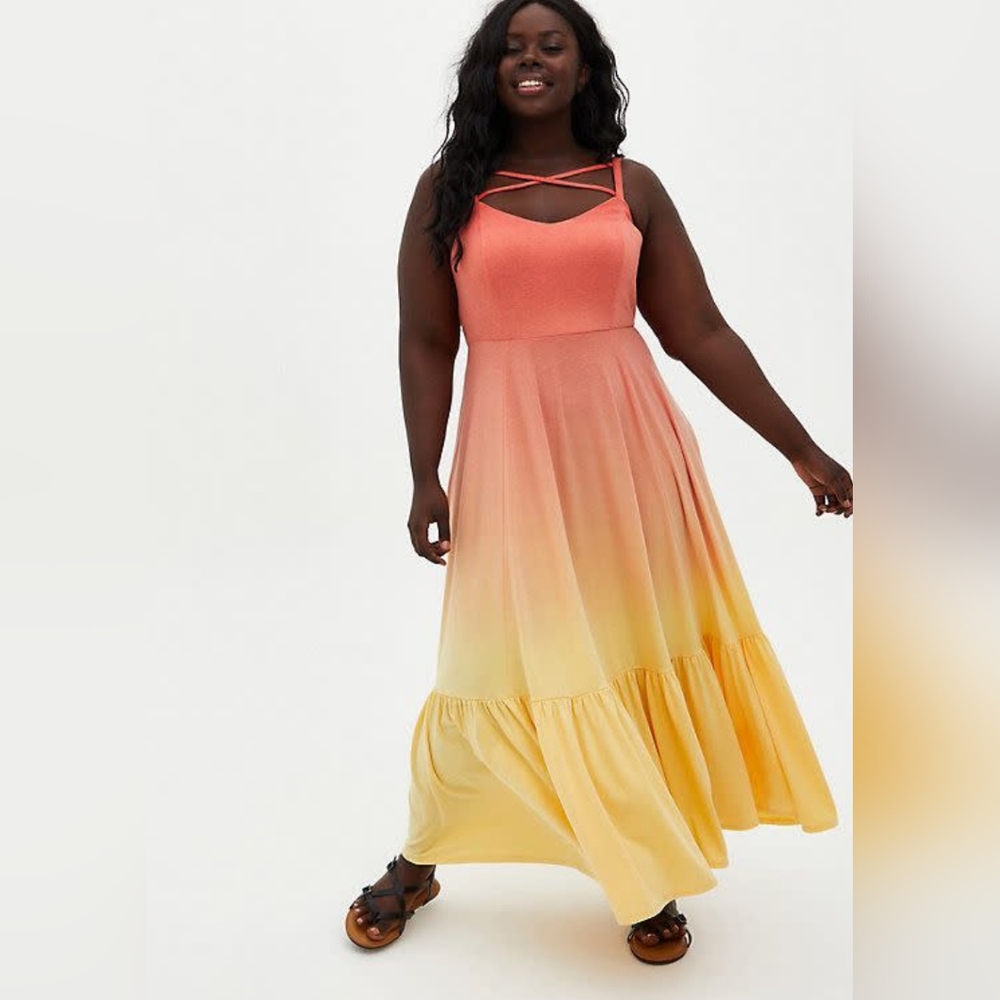 Torrid maxi dress